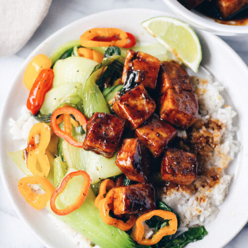 General Tao Rice General Tao Tofu with Jasmine Rice – Roberta Baker